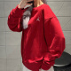 耐克卫衣男士秋冬季新款JORDAN健身运动服圆领休闲外套保暖套头衫 FQ1865-687红色 XL