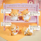 Süße kleine Shiba Inu Desktop Ornamente Japanische Auto -Inneneinrichtung für Freunde und Besties Geburtstagsgeschenke für Frauen. Eine Reihe von Xiaochai + Geschenktüten ( + Wickelpapier)