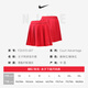 Nike Nike Tennis Rock Frauen Sport kurzer Rock Rock Zheng Qinwens gleiche plissierte Rockband Leggings Neuer Rock FZ6513-687 NEUE RED XL
