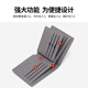 Cnoles wallet men's short multi-function leather wallet card bag multiple card coin wallet birthday gift for boyfriend husband Dream gray