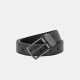 Entrenador (entrenador) [Suministro de marca directa] logotipo clásico para hombres Belche de pintura impresa PVC gris negro con cuero Cy983QBMI55