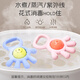 马博士婴儿牙胶手摇铃硅胶宝宝可咬磨牙咬咬乐手摇铃口欲期玩具蓝XPX12