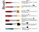 2024 MATÉRIAU DE PAIEMENT DE MANET DE CHOLES Van Gogh 826 Wolf Hair Gou Gouache Huile Brush Van Gouache Brush acrylique Brosse aquarelle 6 Jaune suspendu Black Tail
