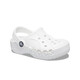 Crocs Bey Shoes de cueva para niños para niños y niñas Bolsas para al aire libre zapatillas y zapatillas/zapatillas/207013/207012 White-100 35 (215 mm)