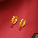 Liuguifu Jewelry 18K gold earrings Fengwei AU750 color gold earrings yellow 18k gold earrings EK0200028