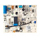 
Suitable for Haier air conditioner cabinet internal motherboard 691 832 564 461 396 284 models Disassembled board 691AB/AK/T/D/J/AC/A