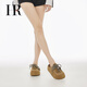 HR Helena Frauenschuhe 2025 Herbst neue Birkenstock-Schuhe dicker Soled-Zehen-Hausschuhe braun 38