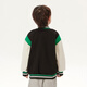 WALNUT DUCK little yellow duck baseball uniform 2025 spring new boys and girls versatile and cute jacket black 130