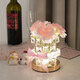 
Feng Shang desktop decoration atmosphere night light birthday gift for girls to give friends niche high-end bouquet ornaments pink [ordinary packaging, gift box]