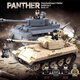 LEGO LEGO 2024 Nouvelle série de réservoirs de tigres militaires Assemblées de cadeaux d'anniversaire pour enfants