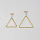 
MEINL Mail Brass Triangle Iron 789 Stainless Steel Professional Orchestra Accompaniment Adult Children's Band Brass Percussion Instruments High-end Brass 8-inch Triangle Iron