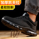 Chaussures de protection contre le travail fuméer Isolation confortable légère des hommes et ordinateur portable anti-schashs respirant Anti-puncture et usure de sécurité du site de travail des chaussures [confortable et respirante] Chaussure ultra-légère 41