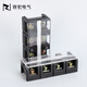 TC60/100/150/200/300/400A high current terminal block 2/3/4/5P copper terminals TC1005/100A5 positions