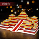 Building Blocks Tiananmen Square Forbidden City High Difficulty Assembling Jigsaw Puzzle Toy for Boys and Girls Children's Birthday Gift Giant Afang Palace 12186pcs Standard Edition