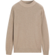 
Massimo Dutti discount upgrade 2025 men's casual simple style turtleneck sweater pullover knit sweater 00927390 Taupe M (2)