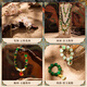 Huangen ancient style high-end gift box beaded bracelet DIY jewelry hair accessories toys girl birthday gift 6-10 years old 12-15