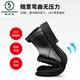 Chaussures en cuir de pic pour hommes de printemps pour hommes Authentiques Authentiques Houstable Men's Casual Business Formal Wear High-in-One Breathable Black Derby 6189-1 Hollow Black 40