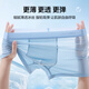 HaiLan Home (HLA) Men's Underwear Men's Ice Silk Summer Men's Underwear Ice Silk Underwear Antibacterial and Scarlet Boxer Shorts Men's 3 Packs 10A Antibacterial Ice Silk-Black/Dark Gray/Light Gray 3 Strips XL --175/100 (130-150Jin[Jin equals 0.5 kg])
