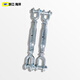 
German standard wire rope flower basket screw tensioner DIN1478 closed body flower orchid screw tube flower basket bolt closed type 1478 M39 whole strip
