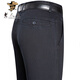 Alte Mannes Kopfjeans Herren Sommer dünne lose lockere Wash-Waschhüge Geschäfte lässig junge und mittlere Hosen im mittleren Alter Herren-Trend Ig3892 Black 33