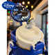 Disney (Disney) Children's Water Cup Boys Summer Cute Magil d'enfant Plastique Paille Paille Casse d'enfants Grands Capacité portant Kettle AA Grade Food Grade Food Fourni Blue 830 ml Cup + [Brush Cup + Sticker]
