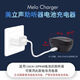 Xiwanbo Laoren Hörgeräte Batterie -Lade -Lade -Set A13 wiederaufladbare Batterie A675 Modell 1 Set 13 Ladegerät (einschließlich 2 Kapseln 13 Batterien)
