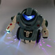 
New electric spray dancing robot 360 rotating music lighting dance robot children's early education puzzle randomly