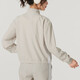 Veste adidas pour les femmes 2025 Automne Traine de fitness extérieur mode Fashion Toven Stand Collar veste décontractée de sport confortable JE6173 / Light Khaki S