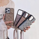 Tongrubi Crossbody Lanyard iPhone16 Strap Mobiltelefonhülle für Apple 15Promax mit Wechselkartenbeutel integriert 14 Diamantring Schnalle Flip Mirror Black Card Bag iPhone16Promax