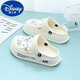 Disney (Disney) Girls and Children's Hole Shoes Schuhe Sommer DIY Indoor Anti-Rutsch Baotou Anti-Kollision Eltern-Kind mittel- und großer Outdoor-Verschleiß Strandsandalen 021 Astronaut Pink 24-25 (Innenlänge beträgt ca. 170)