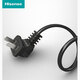 Hisense original Hisense TV power cord extension 55E5N 65E7N 75E7N 85E8N-PRO two plugs, two holes, universal 3 meters, two plugs, two holes, 3 meters power cord