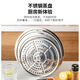 Dimple 304 stainless steel steaming sheet steaming tray steamer grate dumpling tray water-proof steaming rack steamer steamer sheet dumpling curtain