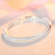 S999 Sterling Silber Armband Frauenarmband junges High-End-Silberarmband Valentinstag Geschenk für Freundin und Frau Love RU Erste Treffen mit Silver Armband + Zertifikat + Counter Geschenkbox zum Verkauf für Stück