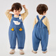 Dudu Denim Overnims de otoño Autumn Boys Woven Autumn Pantals Girls Casual Pantal