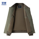 
Romon Spring and Autumn Fashion Baseball Collar Top Men's Comfortable and Versatile Cotton Men's Leisure Jacket LM1G363X9221