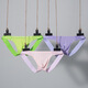 
No waist-free sex underwear gay men's thong sexy low waist double thigh exposed hip-free T-trousers Green M
