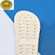 G.Duckkids Little Yellow Duck Sandalias para niños Niñas zapatillas medianas medianas agujeros para niños Sandalias no deslizantes El chico de suela suave usa afuera de amarillo 17 24 -25 (longitud interna 0b