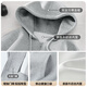 Jeanswest Men's Autumn Jacket 320G Heavy Cotton American Trendy Brand Zipper Cardigan Jacket Men's Loose Casual Top
