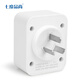 Seven Degrees Pinshang 16A high-power socket with switch conversion socket socket air conditioner water heater heater converter conversion plug-in strip 301B (16A to 16A) 4000W