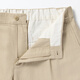 
MUJI men's twill straight pants men's long pants casual pants spring men's clothing AE0Z3C5S Beige L (175/88A)