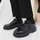 Feili Xidi leather shoes men's shoes Derby business low-top small leather shoes youth casual shoes 880 black single 41