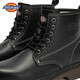 Dickies men's Martin boots fashionable men's boots comfortable outdoor boots leather boots men's British style work boots black 40