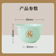 SHUANG YU Disposable Kung Fu Cup Tea Cup Jade Cup 100pcs*60ml Tasting Cup with Fu Character and Cup Holder
