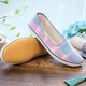 New spring and summer old Beijing cloth shoes wear-resistant non-slip soft sole for women with one-foot lightweight beef tendon sole work shoes single shoes 902 powder 35