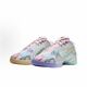 NIKE耐克LEBRON XXII BHM EP男子柔软舒适复古防滑耐磨低帮运动篮球鞋 FZ1098-100白绿粉蓝 45 (290mm)