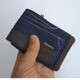 Die französische Kreativmünzenbrieftasche verfügt nur über Papierzahn-Leinwand-Denim-Mini-Brieftasche für die lässigen multifunktionalen multifunktionalen kreativen Münzbrieftätigkeit von Schülern hat nur Papier-Reißverschluss-Leinwand