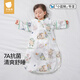 Betis baby sleeping bag summer bamboo cotton gauze baby pajamas all in one children's anti-kick quilt sleeping bag front 6 back 4 Chitu S