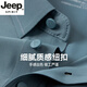 Jeep Spirit Jeep Polo. Hemd für das kurzärmelige T-Shirt von Männern für Papas Ice Silk Business Casual Summer Dünne Revers halbärmelte xyy1421 schwarz l