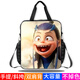 Xigu cartoon Nezha elementary school students' large capacity exquisite tutoring bag repair handbags for grade one, two, three and four carrying bags file bags for children's large capacity crossbody backpack D15860 Large capacity canvas waterproof and color-fading tutoring bag