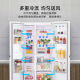 LG6555-Liter-Kühlschrank Doppeltür Großkapazität Klimaiger frostfreier intelligenter Frequenzumwandlung Energiesparender Kühlschrank Weiß